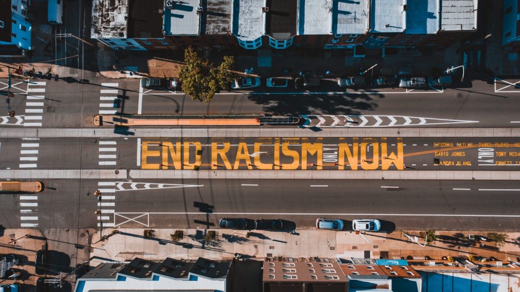 End Racism Now Road